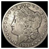 1902-S Silver Morgan Dollar LIGHTLY CIRCULATED