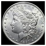 1891-CC Morgan Silver Dollar