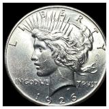 1926 Peace Silver Dollar CHOICE BU