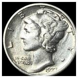 1927-S Silver Mercury Dime CLOSELY  UNCIRCULATED