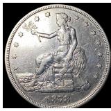 1878-S Silver Trade Dollar NEARLY UNCIRCULATED