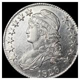 1826 Capped Bust Half Dollar CLOSELY UNCIRCULATED
