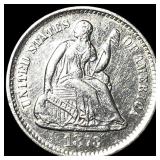 1873-S Silver Half Dime UNCIRCULATED