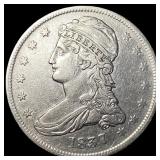 1837 Capped Bust Half Dollar CLOSELY UNCIRCULATED
