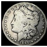 1894-O Silver Morgan Dollar LIGHTLY  CIRCULATED