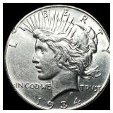 1934 Silver Peace Dollar UNCIRCULATED