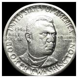 1946 Silver Half Dollar Booker T. Washington GEM B