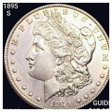 1895-S Morgan Silver Dollar CHOICE BU