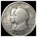 1921 Silver Half Dollar Alabama Centennial NEARLY