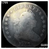 1799 Draped Bust Dollar NICELY CIRCULATED