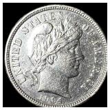 1904-S Silver Barber Dime CLOSELY UNCIRCULATED