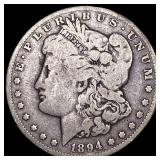 1894-O Silver Morgan Dollar LIGHTLY  CIRCULATED