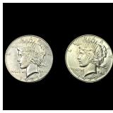 [2 Coins] 1935 Silver Peace Dollar