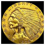 1929 Indian Head Gold $2.50 Quarter Eagle UNCIRCUL