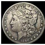 1890-CC Silver Morgan Dollar LIGHTLY CIRCULATED