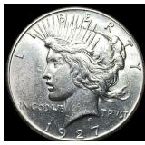 1927 Silver Peace Dollar UNCIRCULATED