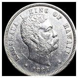 1883 Hawaii Silver Dime CLOSELY UNCIRCULATED