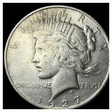 1927-D Peace Silver Dollar CLOSELY  UNCIRCULATED
