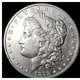 1878-S Silver Morgan Dollar CHOICE AU