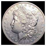 1883-S Morgan Silver Dollar CLOSELY  UNCIRCULATED