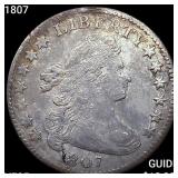 1807 Draped Bust Dime LIGHTLY CIRCULATED