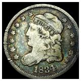 1834 Capped Bust Half Dime NICELY CIRCULATED