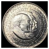 1952 Silver Half Dollar Booker T. Washington-Carve