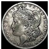 1891-O Silver Morgan Dollar LIGHTLY  CIRCULATED
