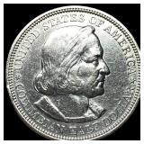 1892 Silver Columbian Half Dollar GEM BU
