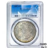1887-O Morgan Silver Dollar PCGS MS63