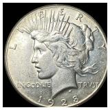1928 Silver Peace Dollar UNCIRCULATED