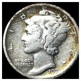 1920-S Silver Mercury Dime NEARLY  UNCIRCULATED