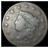 1823 Coronet Head Large Cent LIGHTLY CIRCULATED