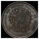 1894 Brazil Bronze 20 Reis