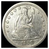 1858 Seated Liberty Quarter UNCIRCULATED