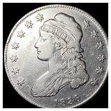 1836 Capped Bust Half Dollar ABOUT UNCIRCULATED