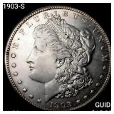 1903-S Morgan Silver Dollar CHOICE AU