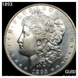 1893 Morgan Silver Dollar UNCIRCULATED