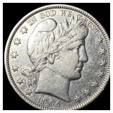 1904-O Silver Barber Half Dollar HIGH GRADE