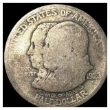 1923-S Silver Monroe Doctrine Centennial Half Doll