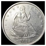 1845-O Silver Half Dollar UNCIRCULATED