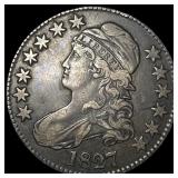 1827 Capped Bust Half Dollar LIGHTLY CIRCULATED