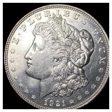 1921-D Morgan Silver Dollar CLOSELY UNCIRCULATED