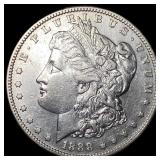 1888-S Silver Morgan Dollar CLOSELY UNCIRCULATED