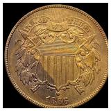 1866 Two Cent Piece