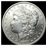 1893-S Silver Morgan Dollar ABOUT UNCIRCULATED