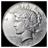 1926 Peace Silver Dollar CLOSELY UNCIRCULATED