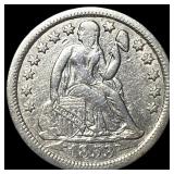 1853-O Seated Liberty Dime CLOSELY UNCIRCULATED