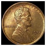 1917 Lincoln Wheat Cent CHOICE BU