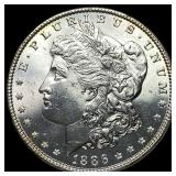 1886 Silver Morgan Dollar GEM BU